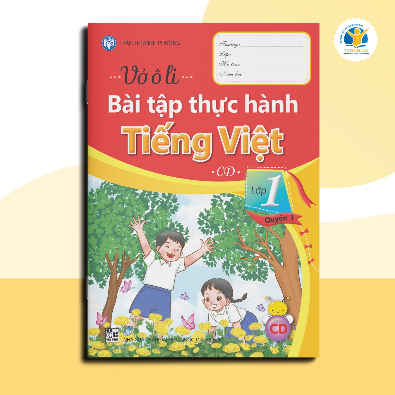 Vở ô li Bài tập Thực hành Tiếng Việt Lớp 1 - Cánh diều - Quyển 1